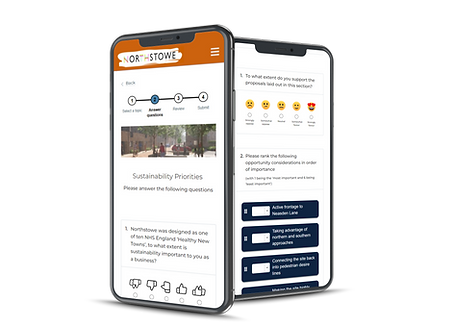 Placebuilder is optimised for mobile example