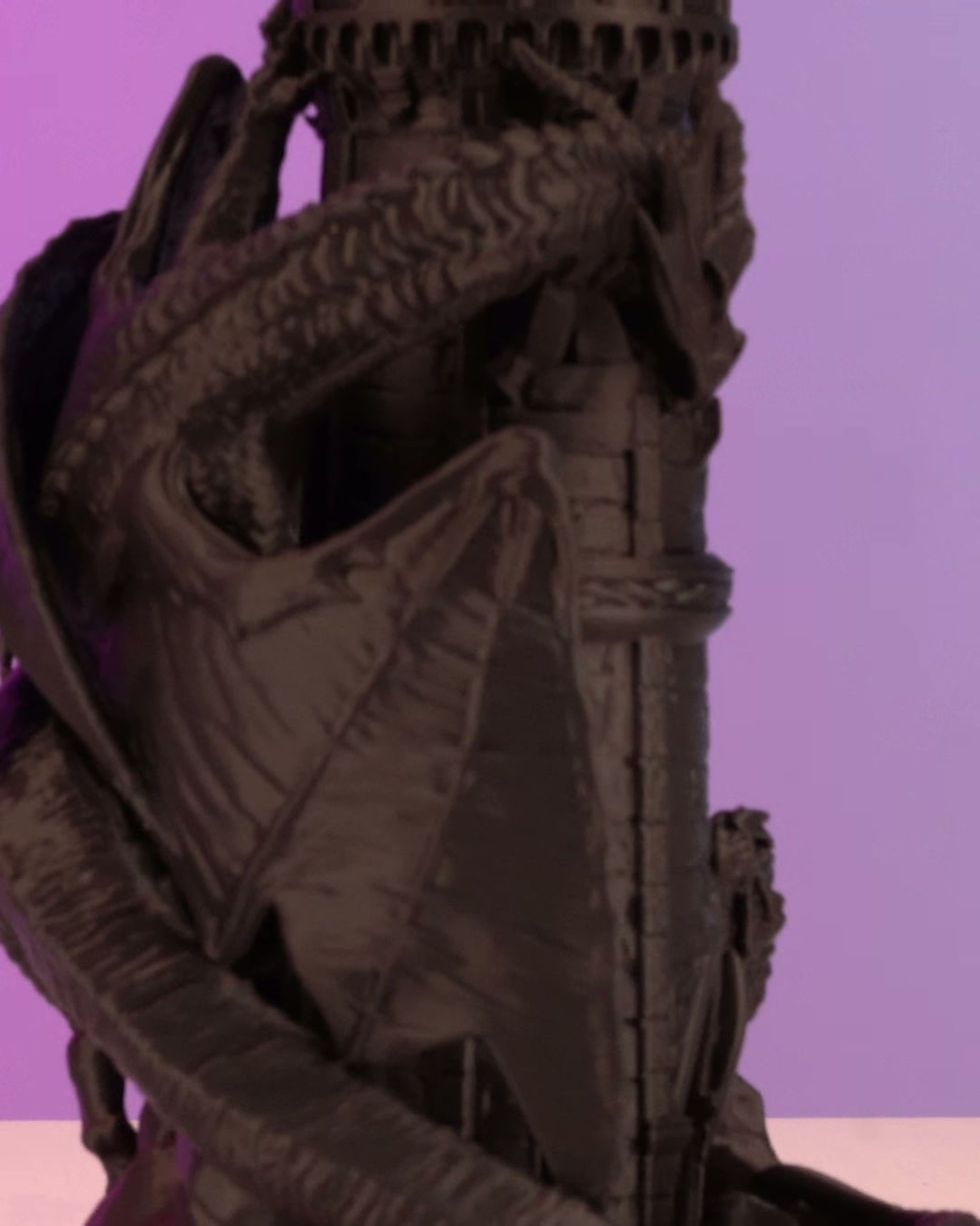 Thumbnail: Video showing the detail of the dragon dice tower