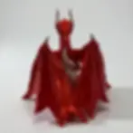 LightWings Dragon lamp front view unlit