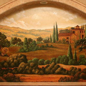 Tuscan Mural