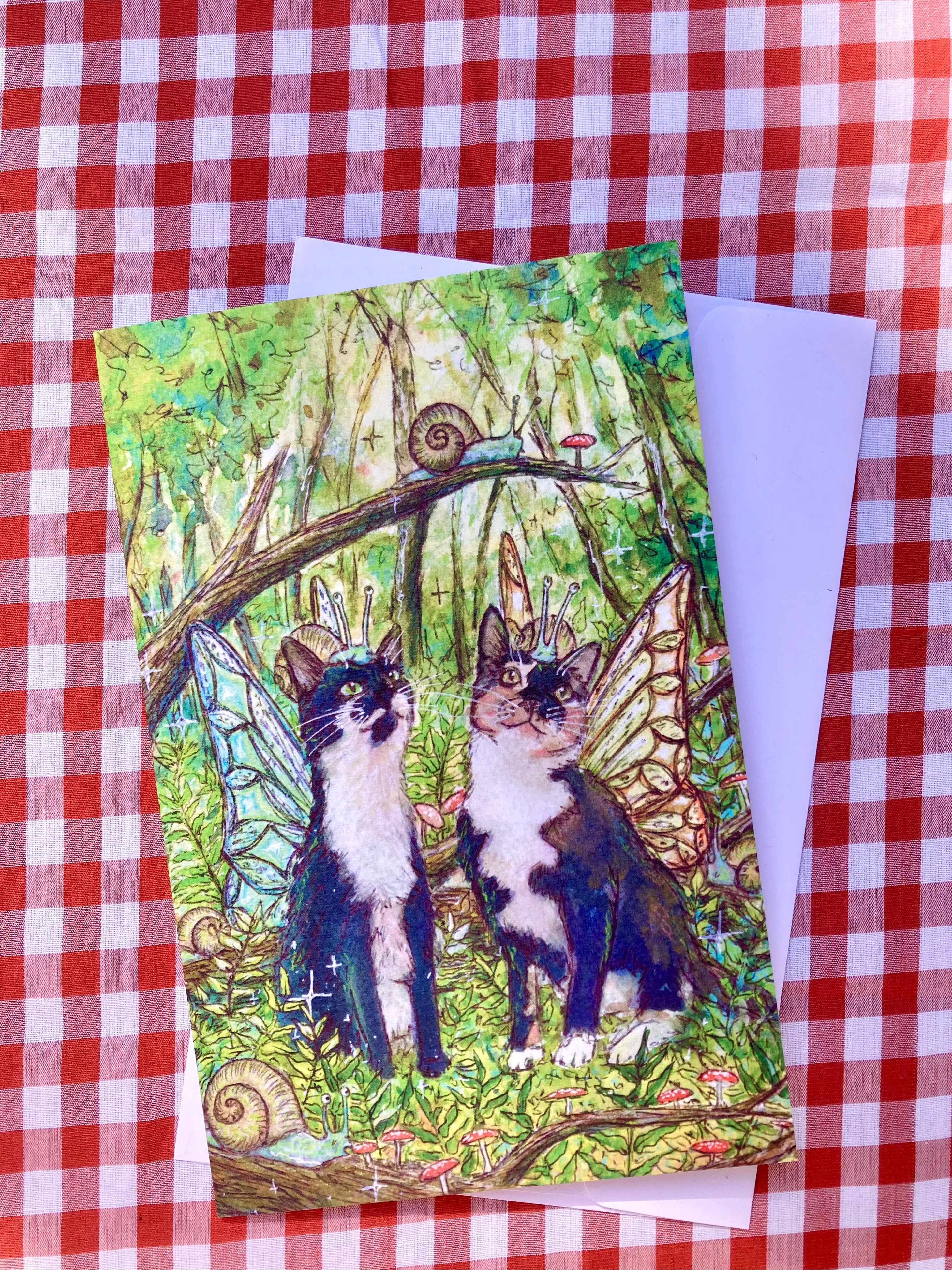 Biscuit and Muffin Greeting Card