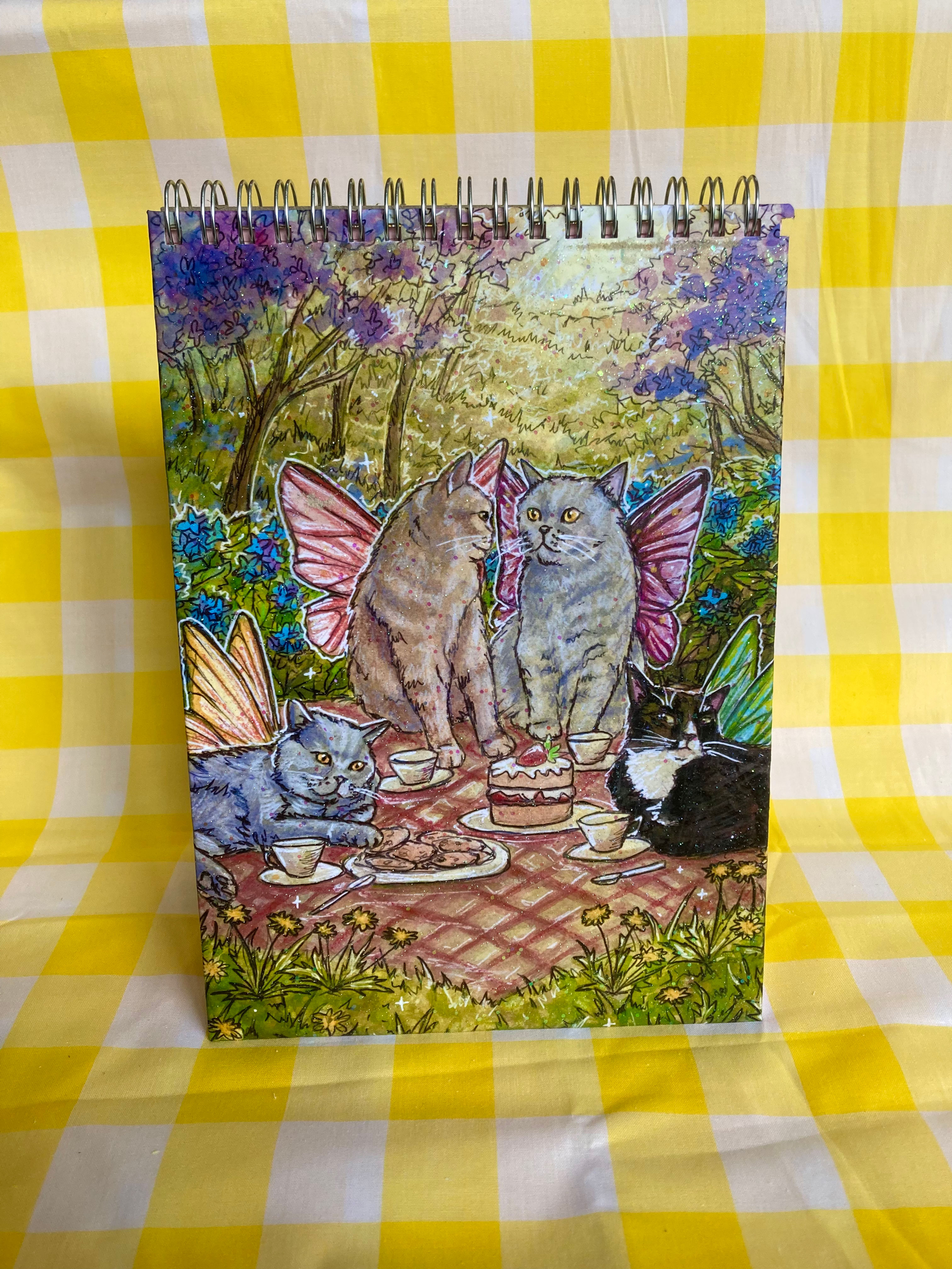 Seraphina Sparkly Rainbow Notebook