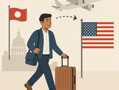 An L-1 visa enables a transition from a foreign office to one in the United States.