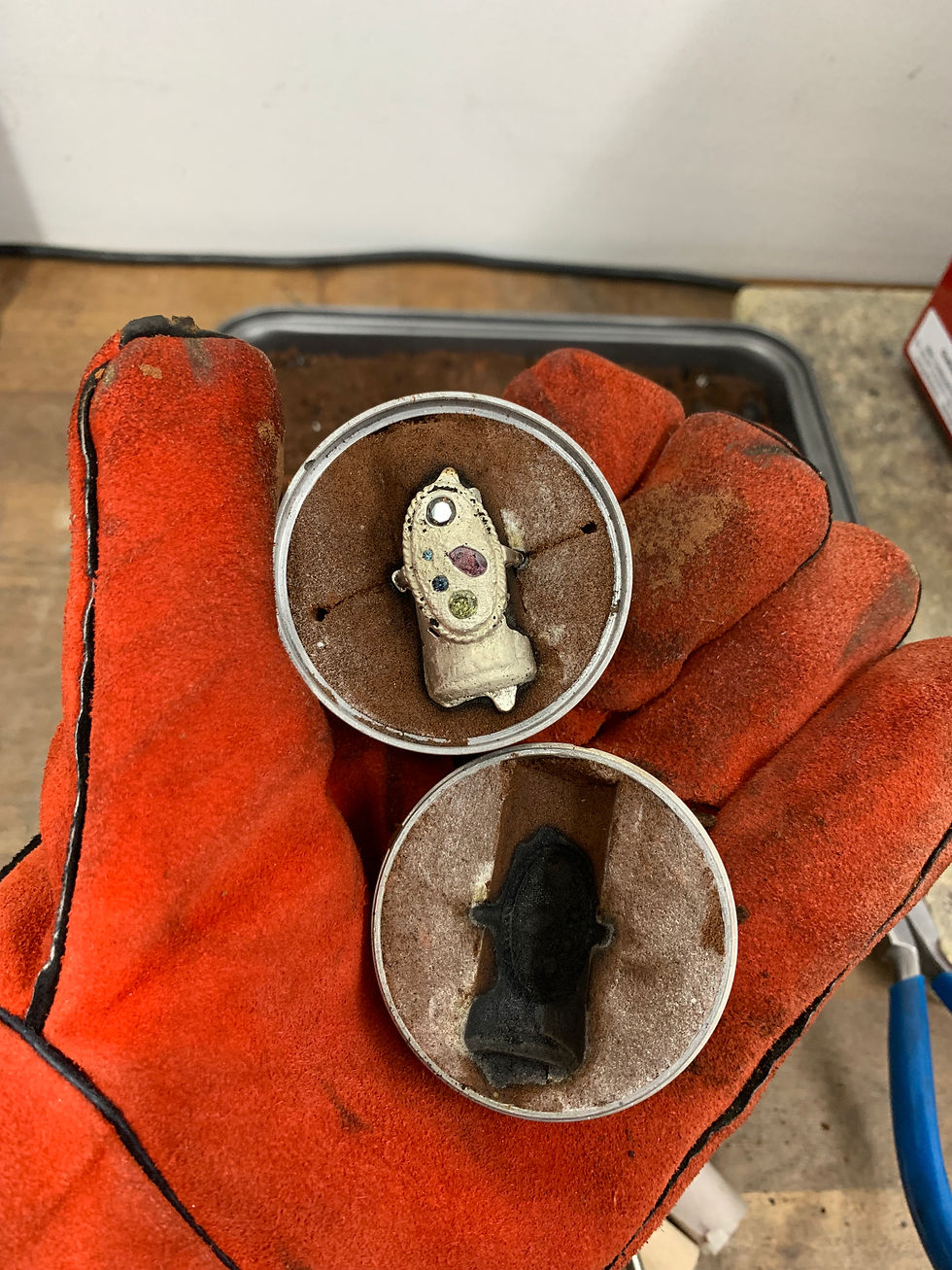 Thumbnail: Ring making: Wax carving and sand casting, 2 sessions
