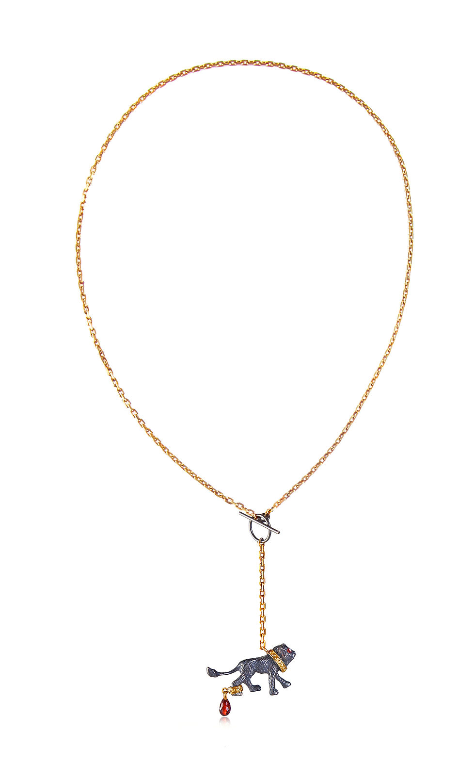 Thumbnail: Captive Black Lion necklace