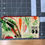 Thumbnail: Wristlet Veggie Themed Orange Zipper