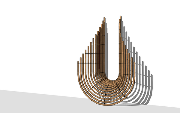 13 archs, Urethane finish o beech veneer, 1530x550x2530mm, 2026(2).png