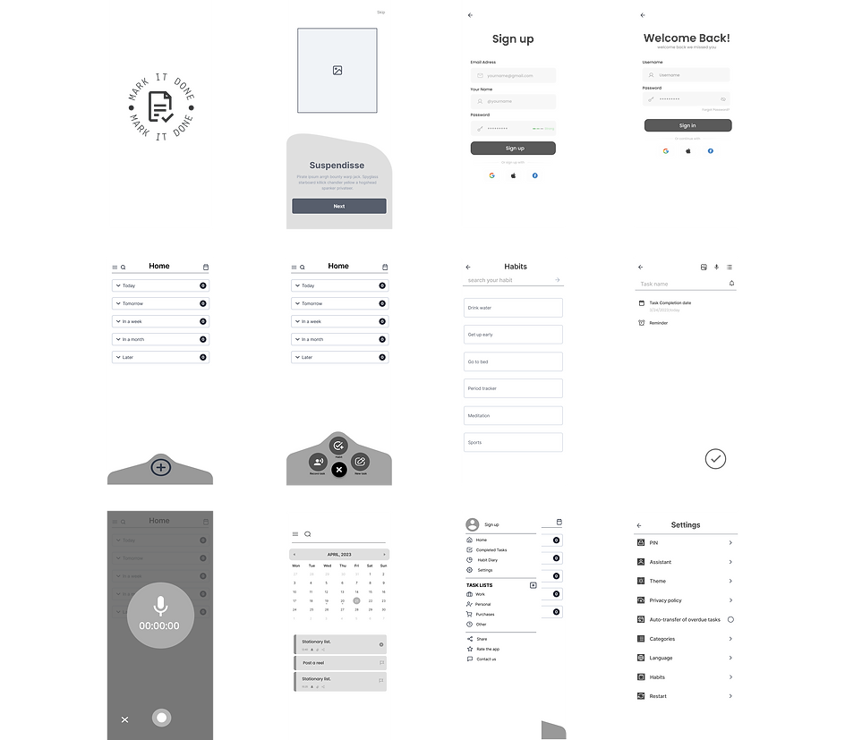 Wireframe Case Study Case study | My portfolio
