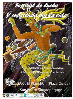 afiche festival de lucha