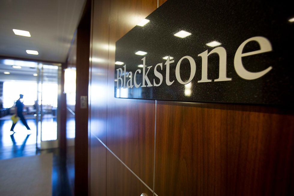 Private equity company Blackstone is one of the top donors to President Trump's campaign (Photo Credit: CNBC)