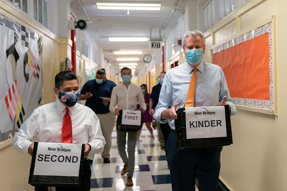 New York City Mayor Bill de Blasio (Photo Credit: CNBC)