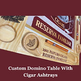 Domino Table Papuro Cigars 