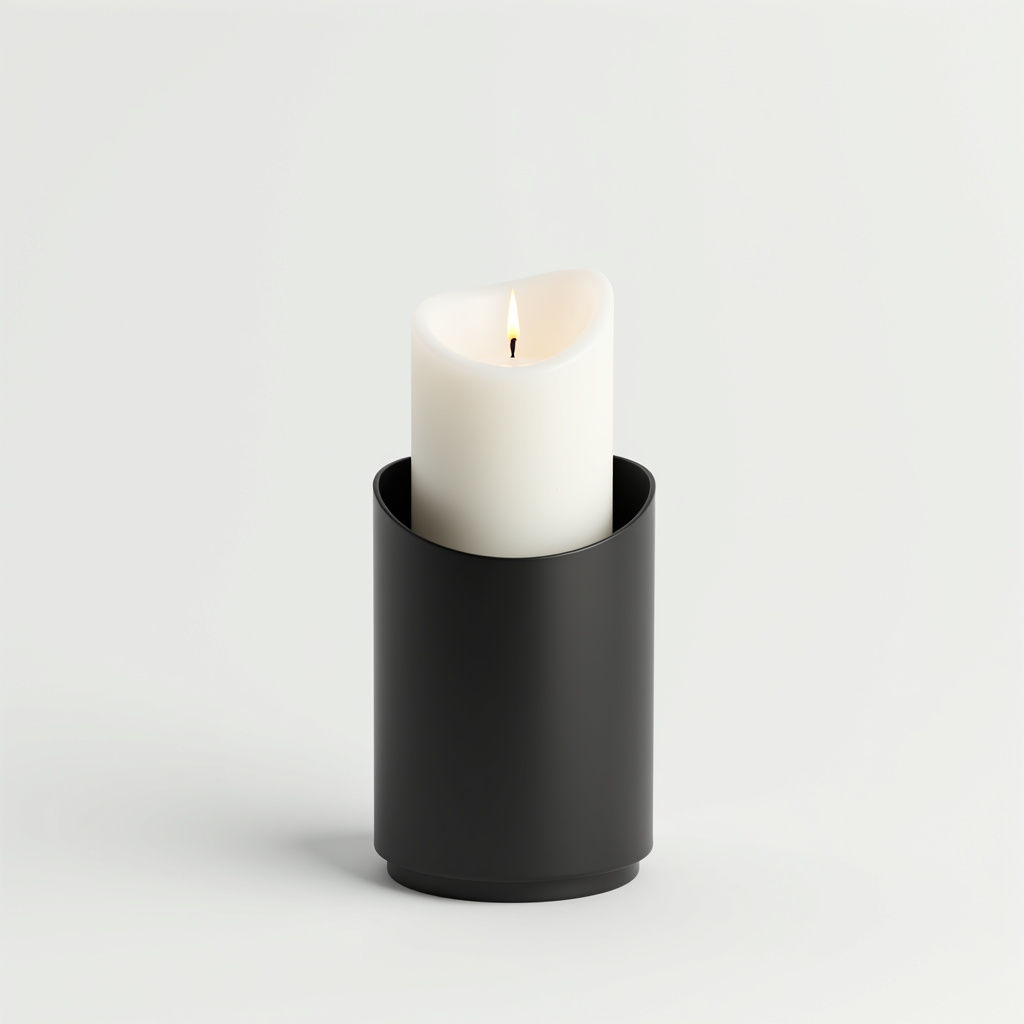 Bougeoir Design Minimaliste