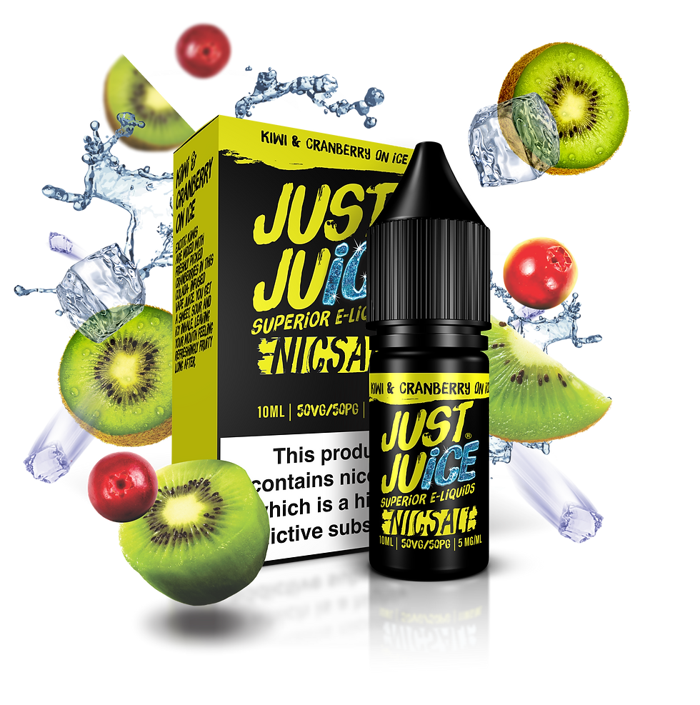 Just Juice | Kiwi Cranberry on Ice | 10ML | SALT