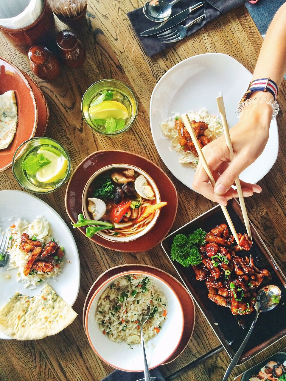 Gesundes japanisches Essen