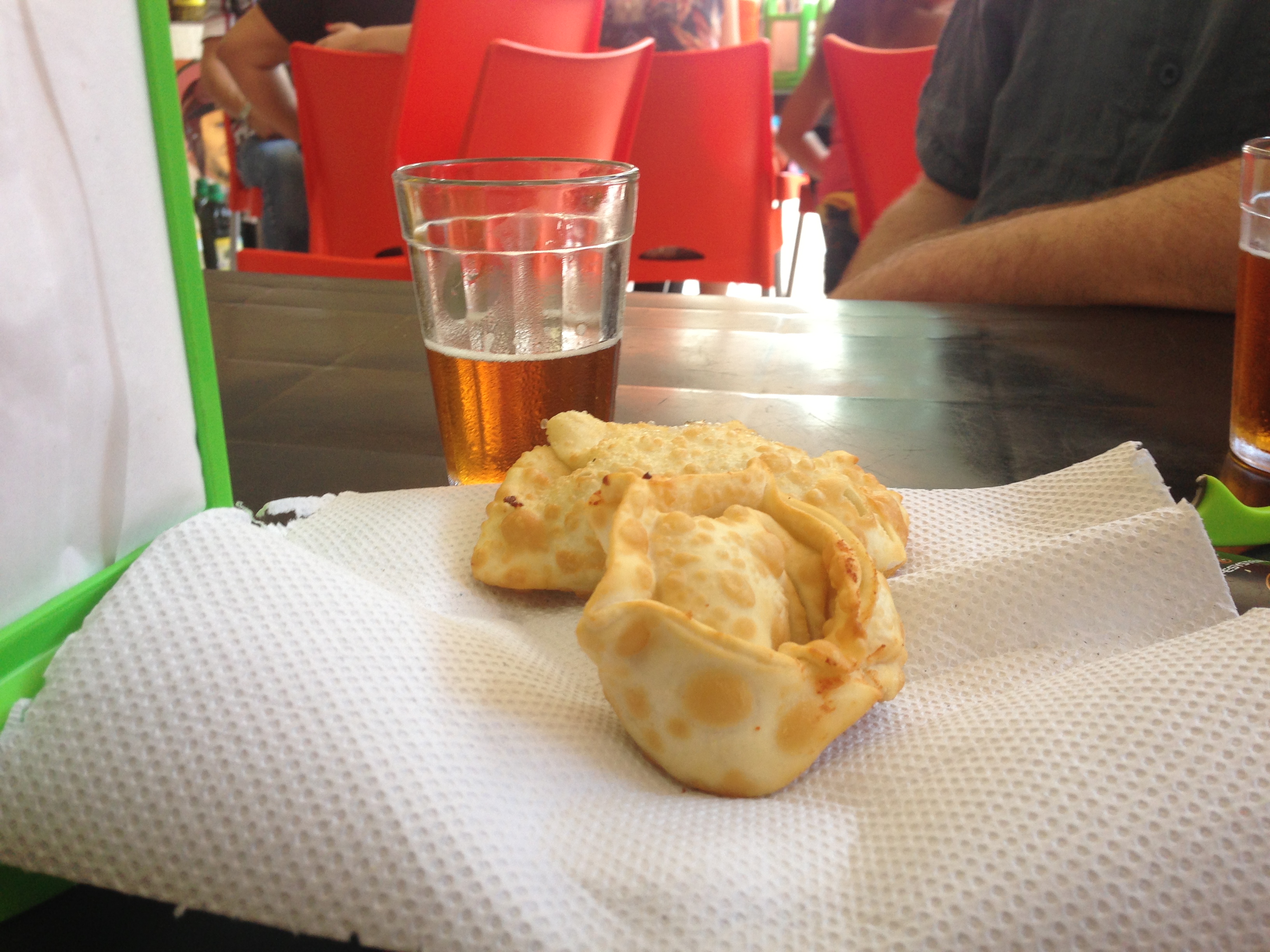 Snack at the bus station
