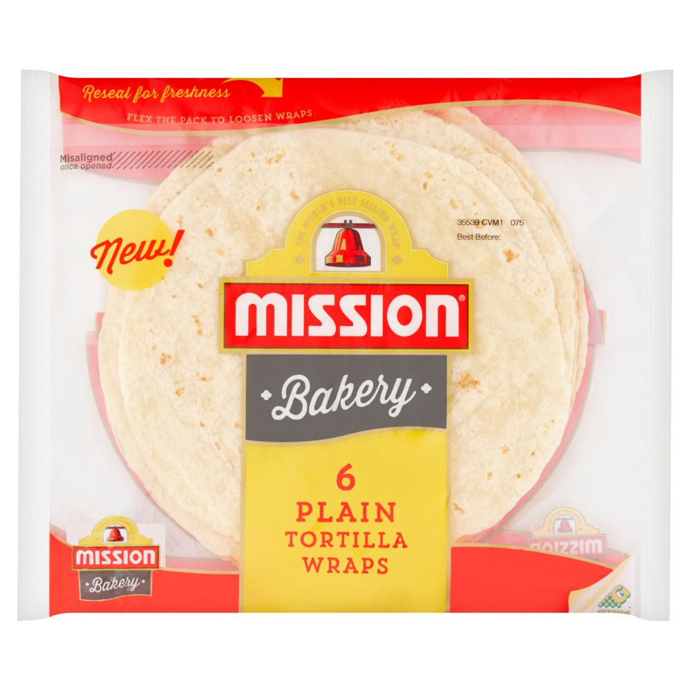 876 Tortilla Bread 6"