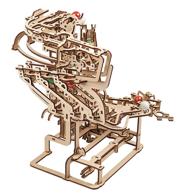 Miniatyrbilde: Ugears Marble Run Chain Hoist (Marble - 1)