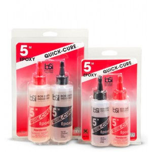 Quick-Cure 5min Epoxy 4.5 oz, To-komponent Epoxyli