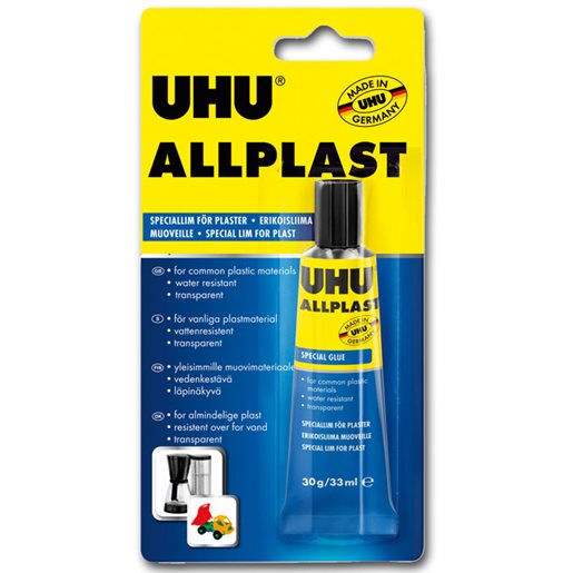 UHU Allplast Plastic Glue 30g