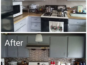 Kitchen Refresh- Before & After