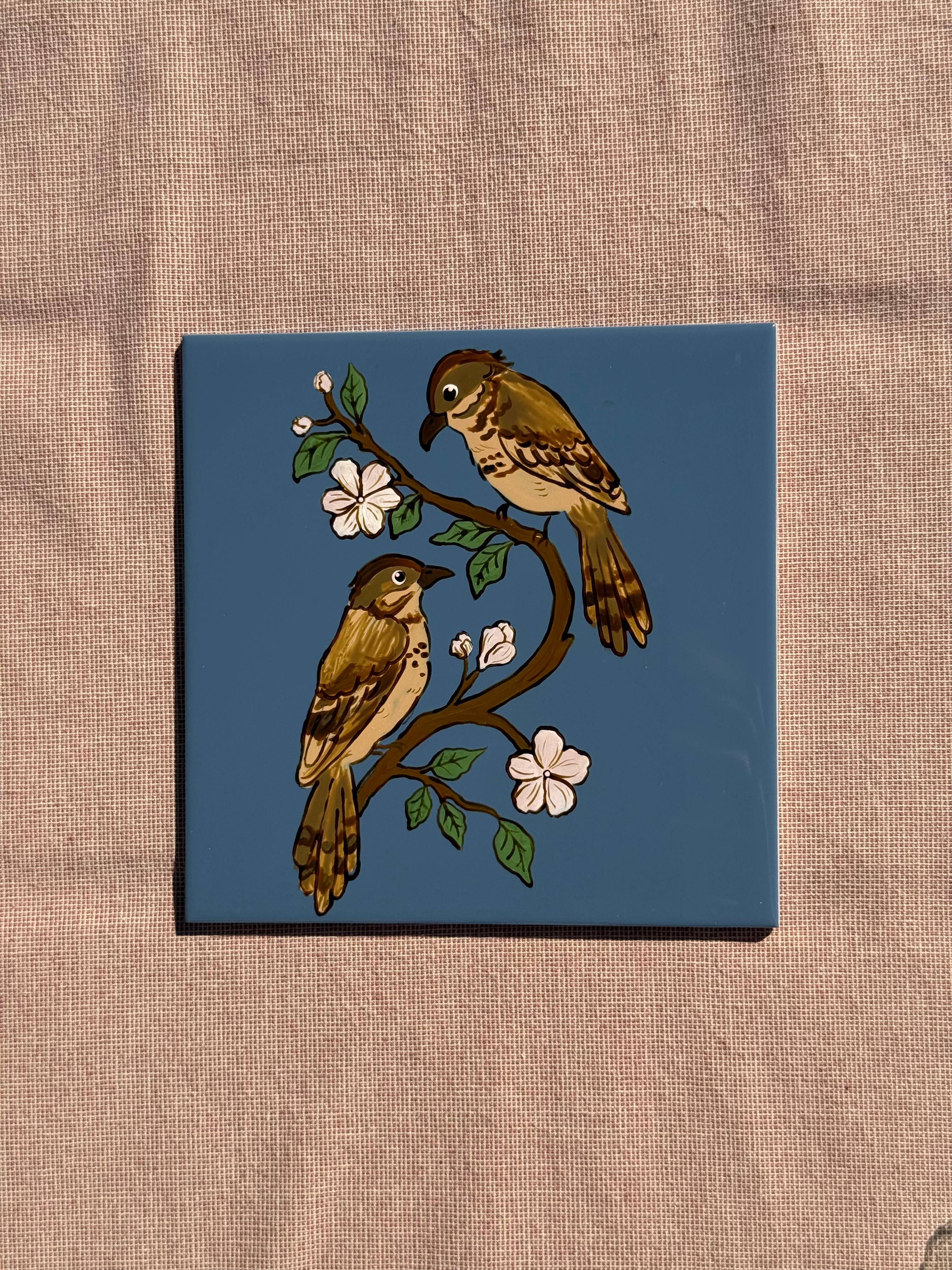 Tegel groot, Vogels