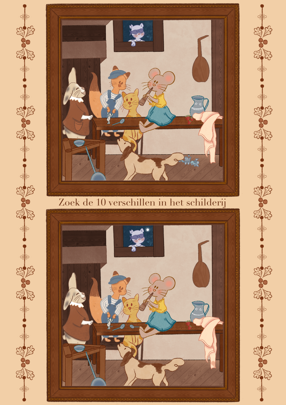 Kinderen leren de poes dansen van het Rijksmuseum