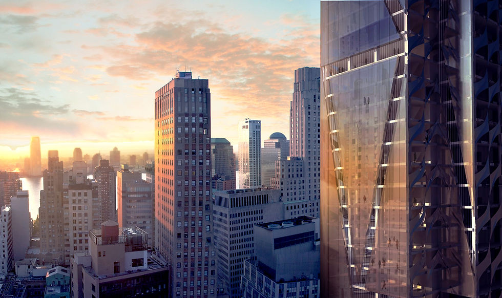 Facade Work, 42nd Street, New York NY