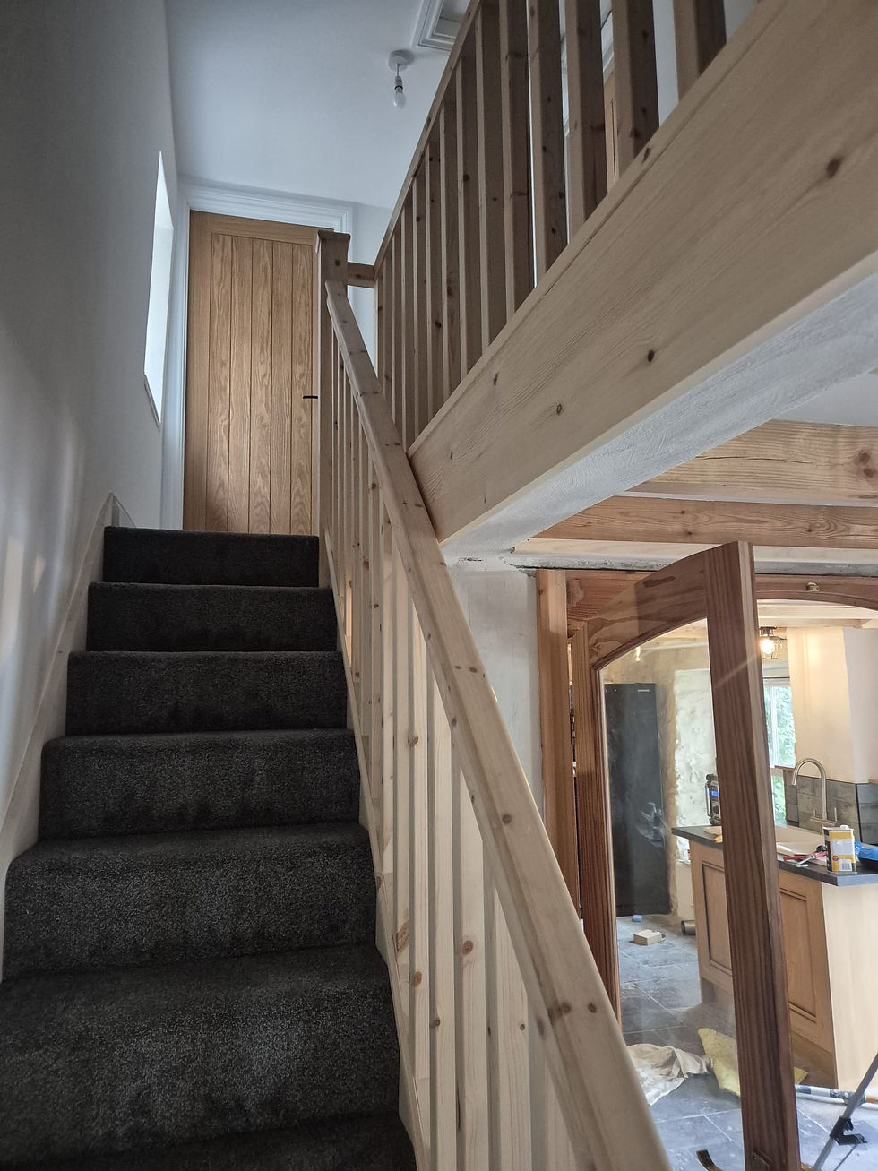 New staircase