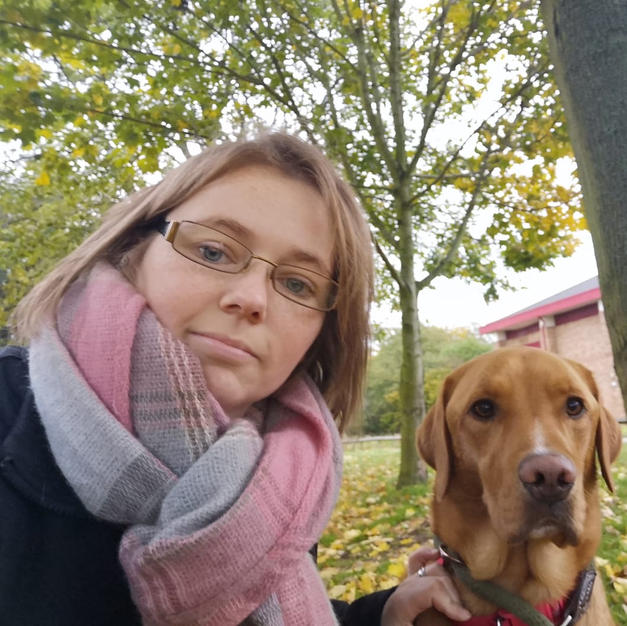 Lovely walk with stanley