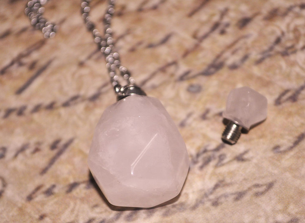 Miniatura: difusor pessoal em pedra natural, aromatizador pessoal em pedra quartzo rosa, ametista, quartzo verde, Ateliê Fase NOva