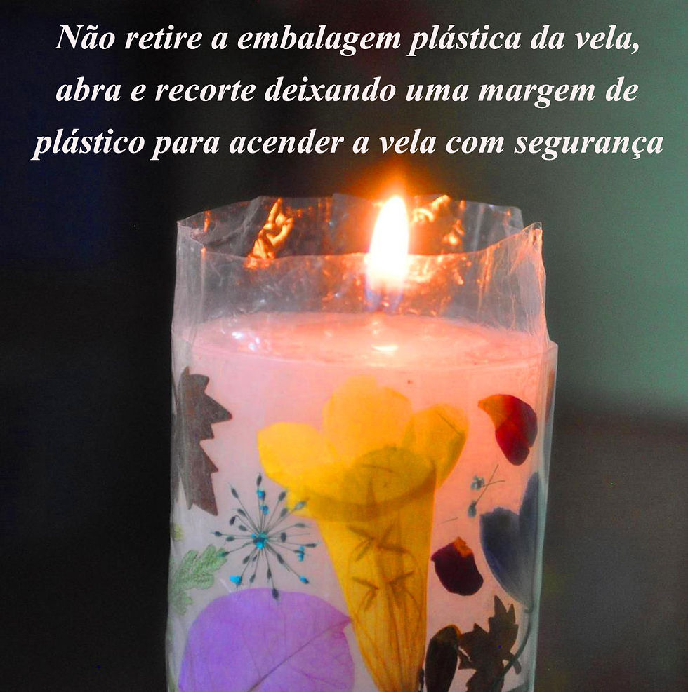 vela de 7 dias decoradas com oshibana, vela decorada com flores, atelie fase nova, presentes, velas, vela decorada, online