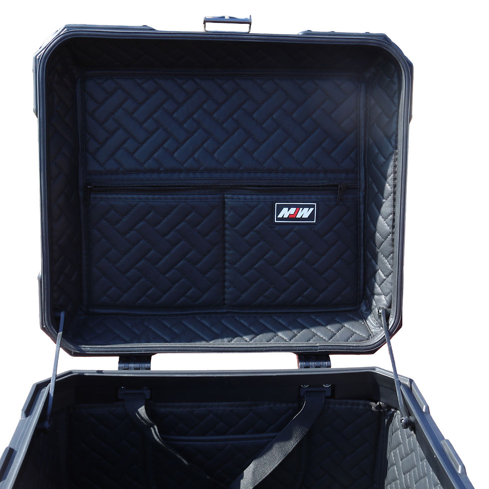 Lockable Rear Box Locking Rear Box | Tank Accessory | VCarts | Road Ready!