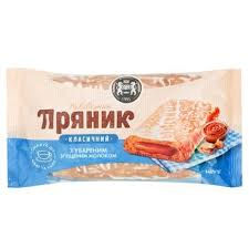 Пряник классический со сгущёнкой ЛЬВIВСЬКИЙ 140 гр