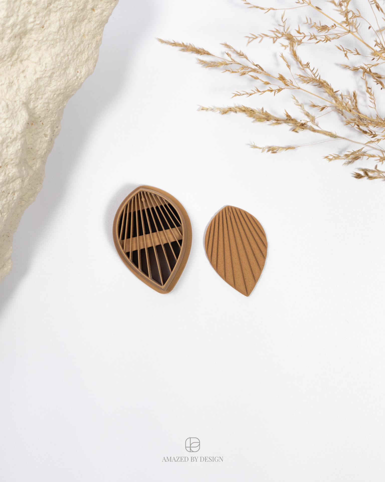 Emporte-pièces en forme de feuille pour la création de bijoux artisanaux en argile polymère