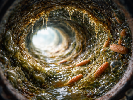 Biofilme em tubulações e proliferação bacteriana: fundamentos, impactos e estratégias de controle