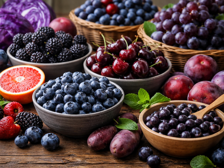 Alimentos ricos em antocianinas: como garantir qualidade e teor nutricional