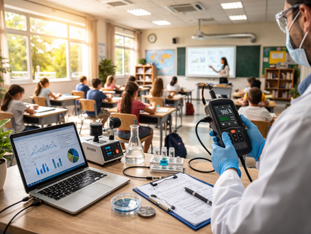 Teste de Qualidade do Ar em Escolas: Fundamentos Científicos, Normativos e Aplicações Práticas na Promoção de Ambientes Saudáveis.