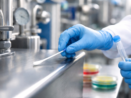 Swab microbiológico em equipamentos: quais microrganismos você precisa monitorar