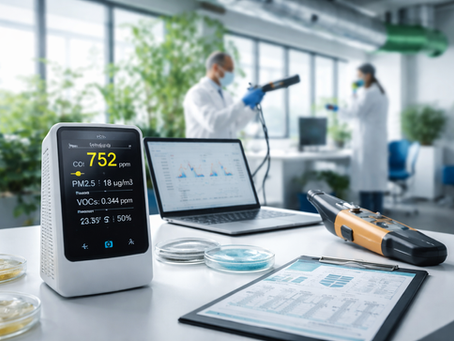 Monitoramento de Poluição Indoor: Fundamentos Científicos, Metodologias Analíticas e Aplicações Institucionais.