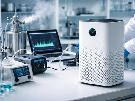 Teste de Eficiência de Purificadores de Ar: Fundamentos Científicos, Normas Técnicas e Aplicações Institucionais.