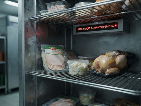 Alimentos refrigerados fora da temperatura ideal: quais microrganismos representam maior risco