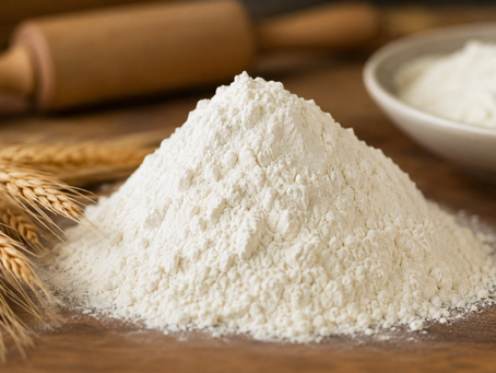 O que a absorção de água da farinha revela sobre sua qualidade?