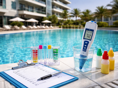 Checklist de Parâmetros de Água de Piscina para Locais Comerciais e Condomínios