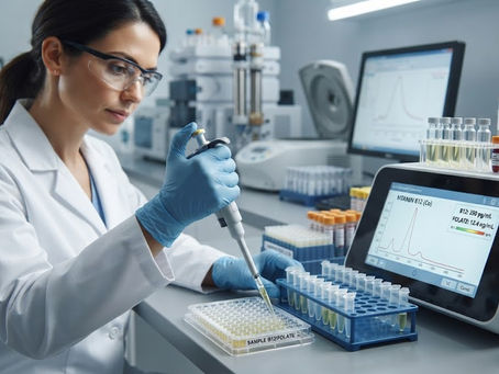 Como interpretar os resultados dos exames de vitamina B12, ácido fólico e outras vitaminas do Complexo B