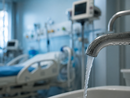 Legionella em hospitais: como a água pode se tornar um risco crítico