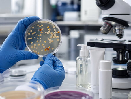 Segurança microbiológica em cosméticos: exigências e testes laboratoriais