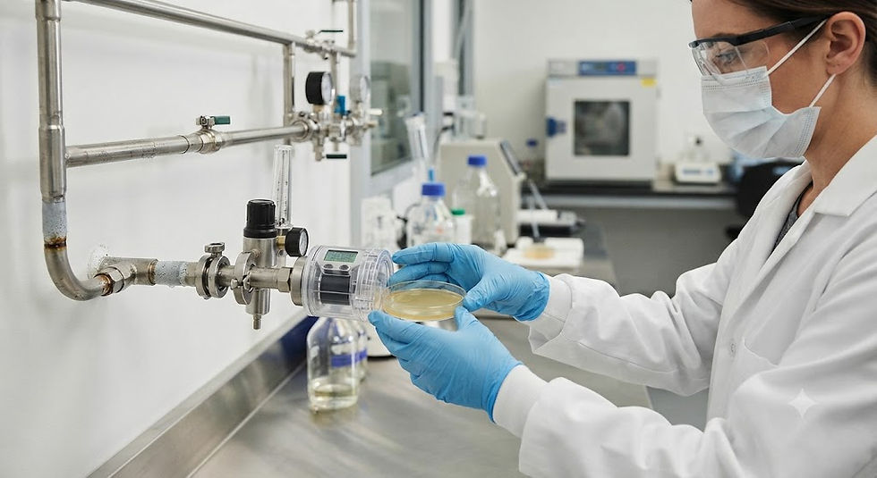 Análise microbiológica de ar comprimido: quando ela é necessária?