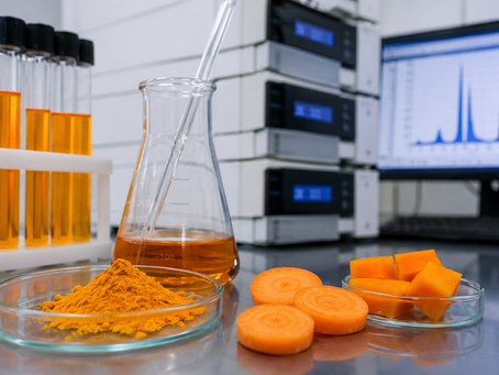 Análise de Carotenoides em Alimentos: Métodos Laboratoriais e Aplicações na Indústria Alimentícia