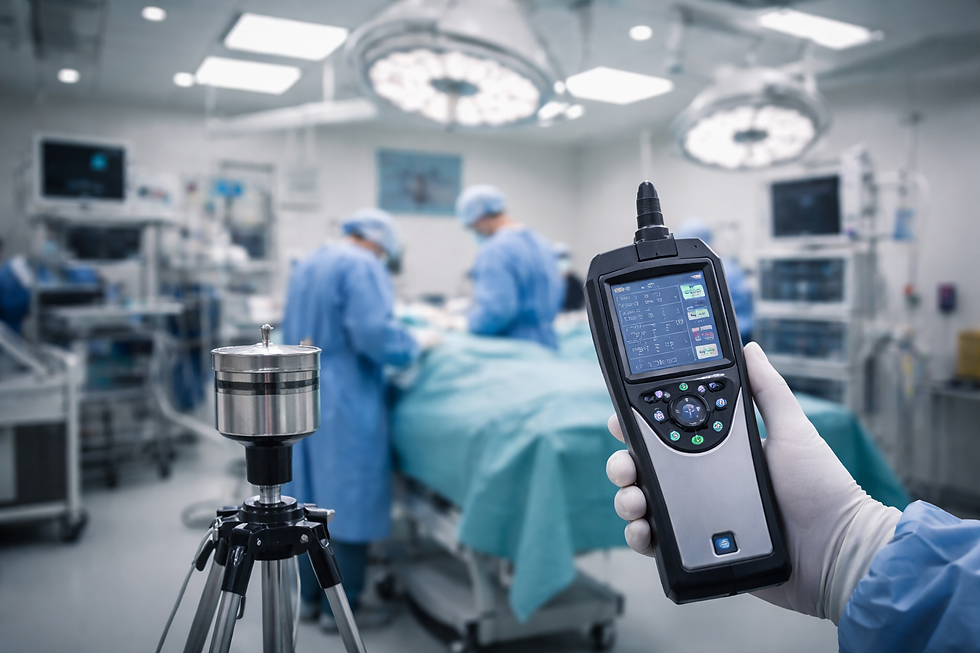 Controle de qualidade do ar em hospitais: parâmetros críticos, metodologias analíticas e implicações para a segurança assistencial